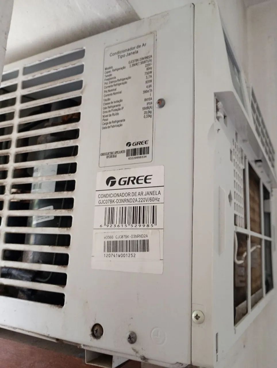 Ar condicionado de janela Gree 7.500 - Foto 5
