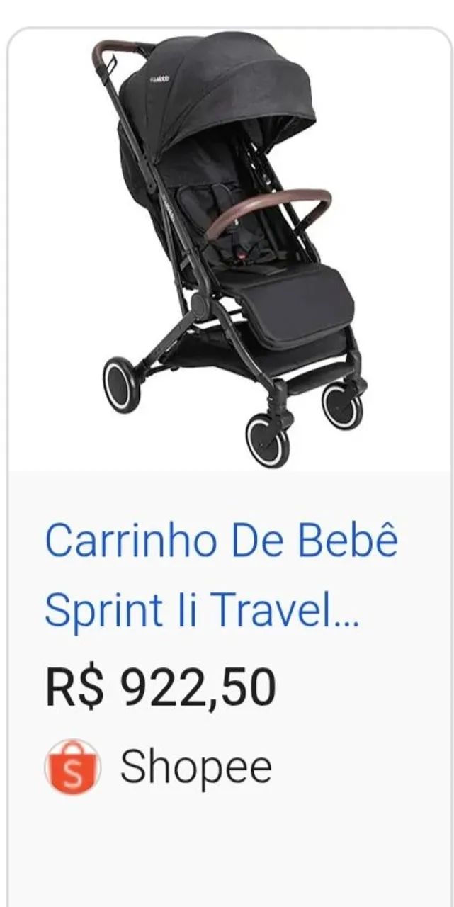 Carrinho de bebe  - Foto 2