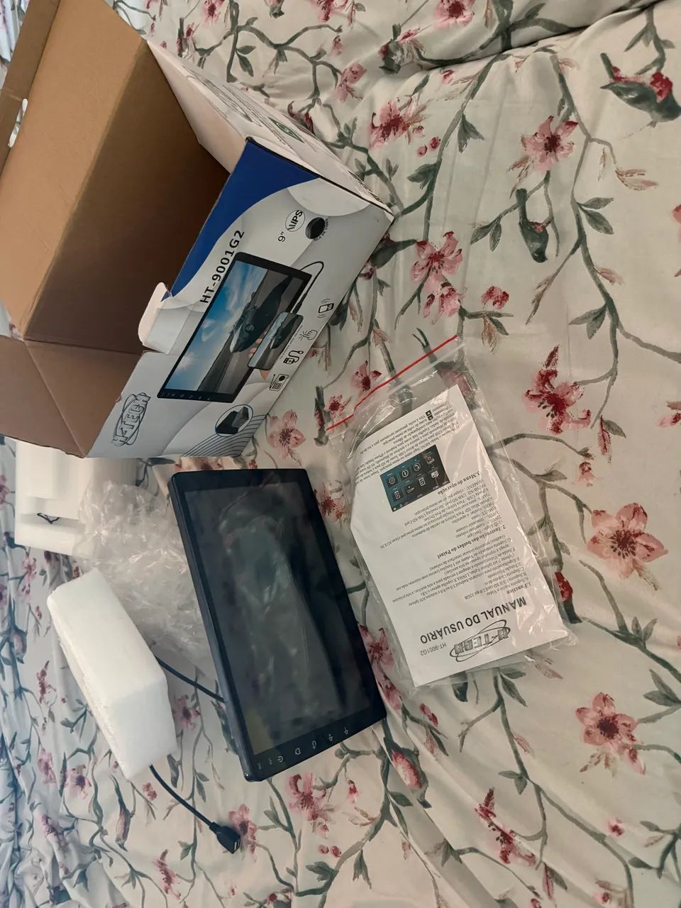 Vendo multimídia 9 polegadas seminovo passo cartão  - Foto 2
