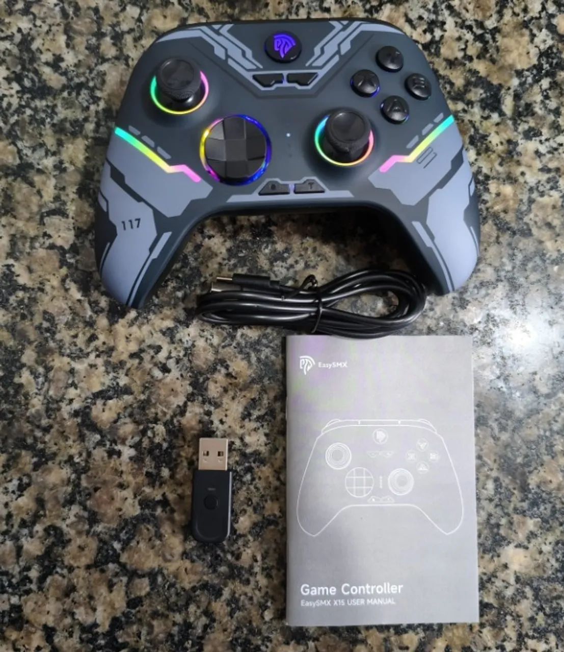 Controle de video game Bluetooth para PC Windows, Nintendo Interruptor, Android/iOS, - Foto 5