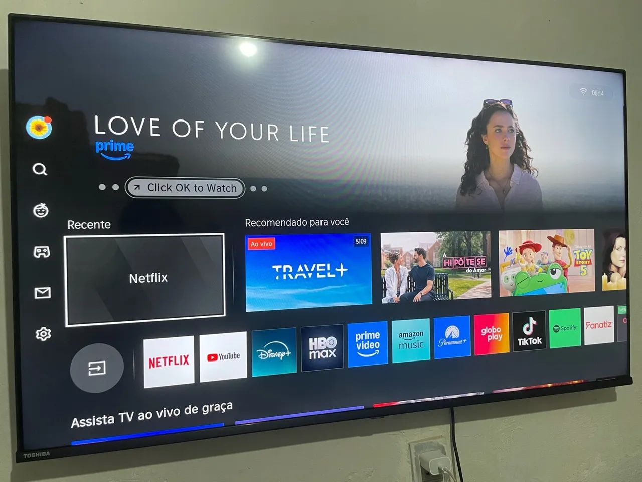 Tv smart Toshiba 50 polegadas 