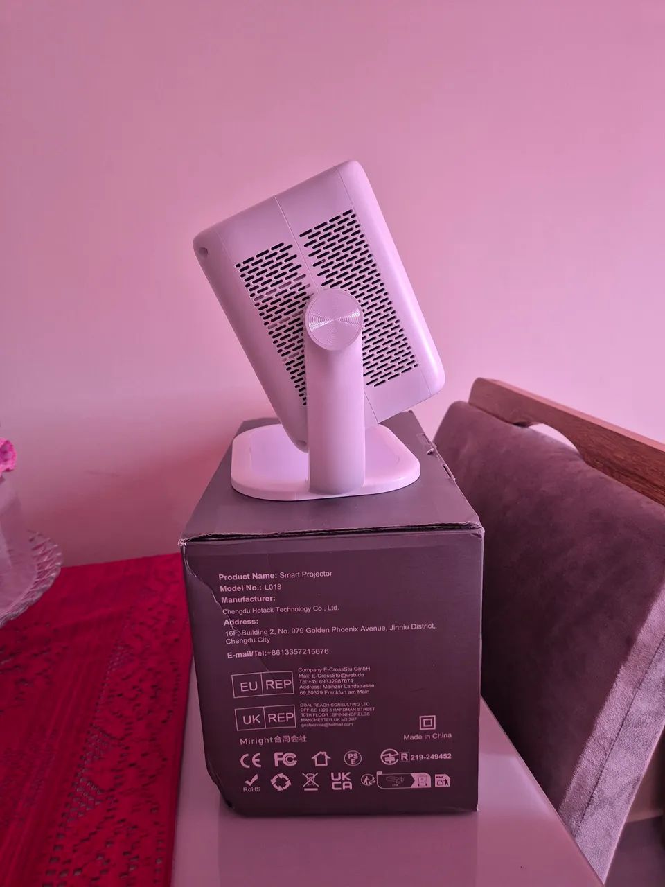 Projetor Magcubic L018 Hd 8k Android 14 Wifi6 Led 650ansi - Foto 5