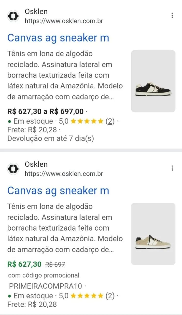 Osklen Canvas Ag Sneaker - Foto 4