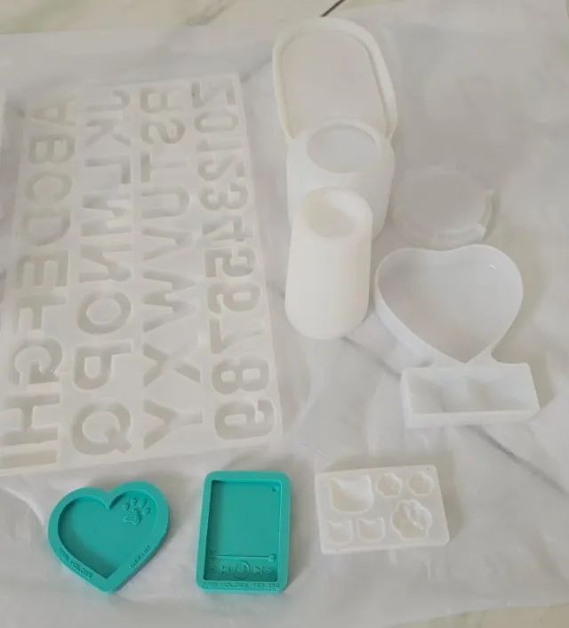 moldes de silicone p/ resina