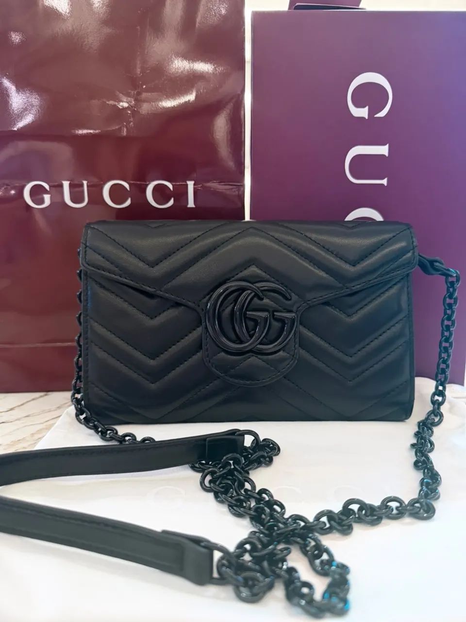 ? BOLSA GUCCI GG MARMONT - NOVA  ?  - Foto 2