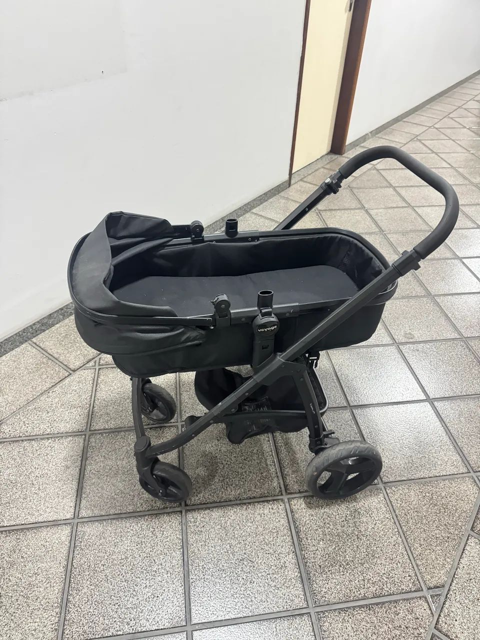 Moisés carrinho de bebê com bebê conforto  - Foto 5
