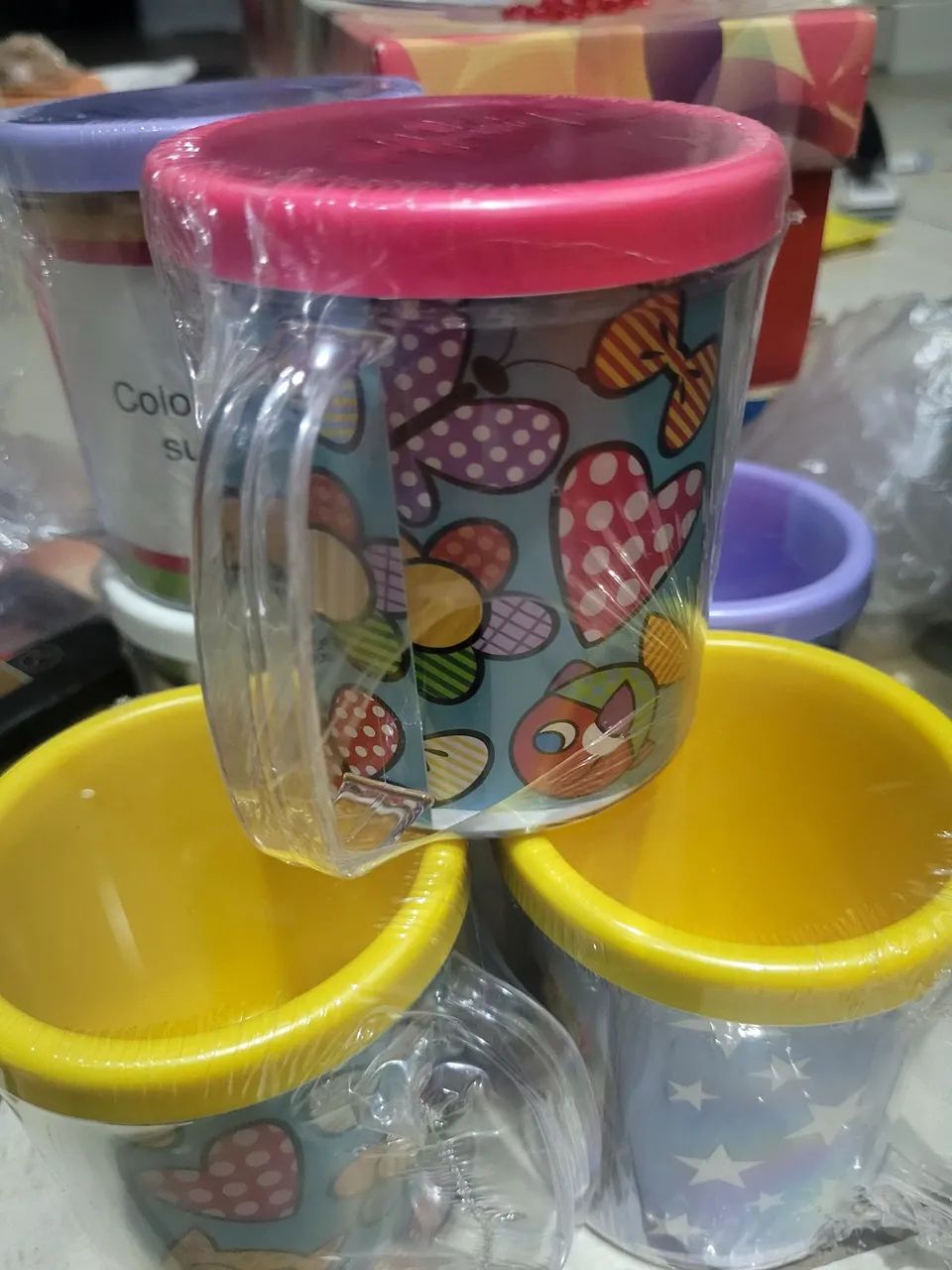 Canecas acrílicas 