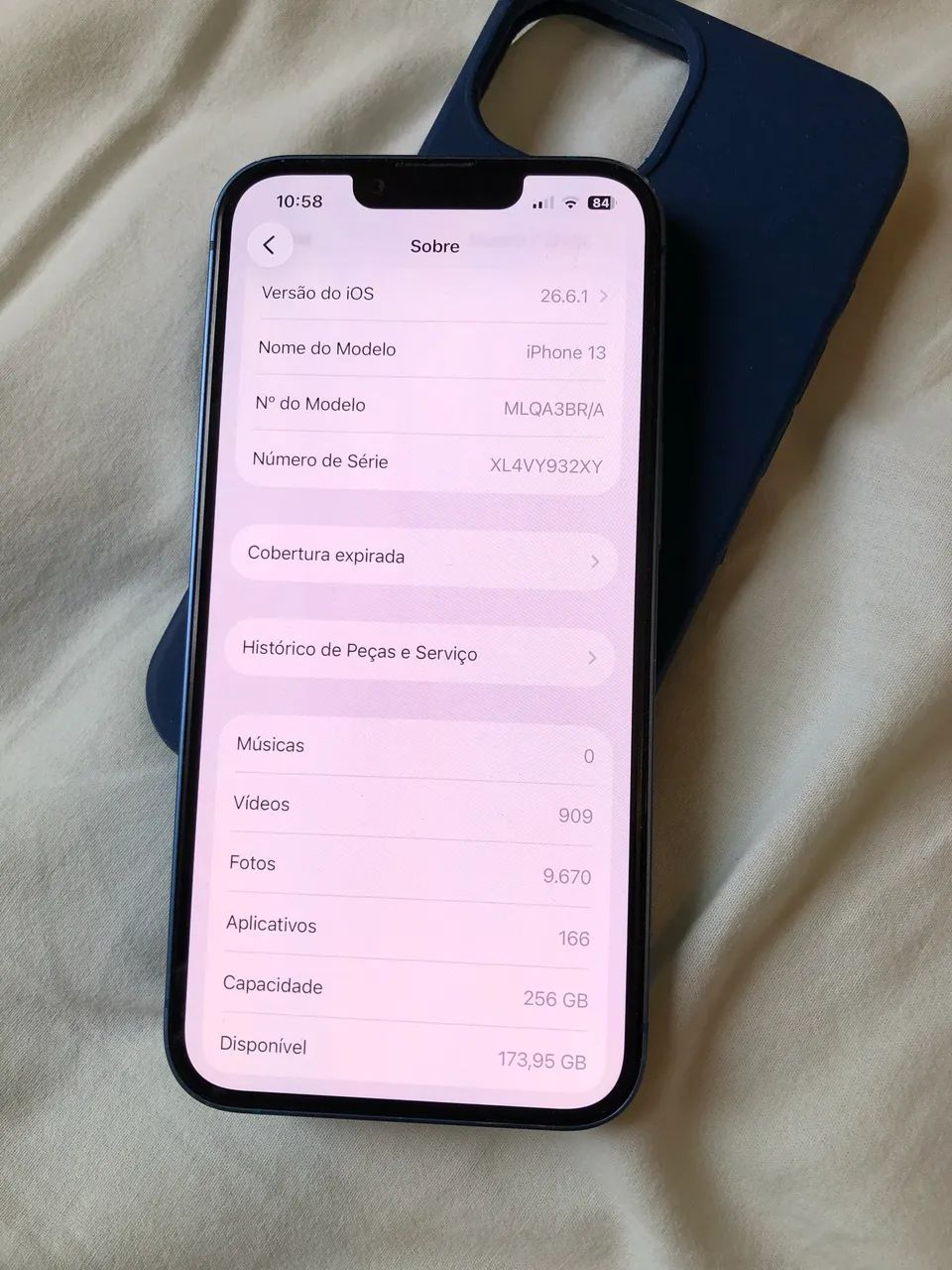 iPhone 13 256gb Azul. Ótimo estado . - Foto 5