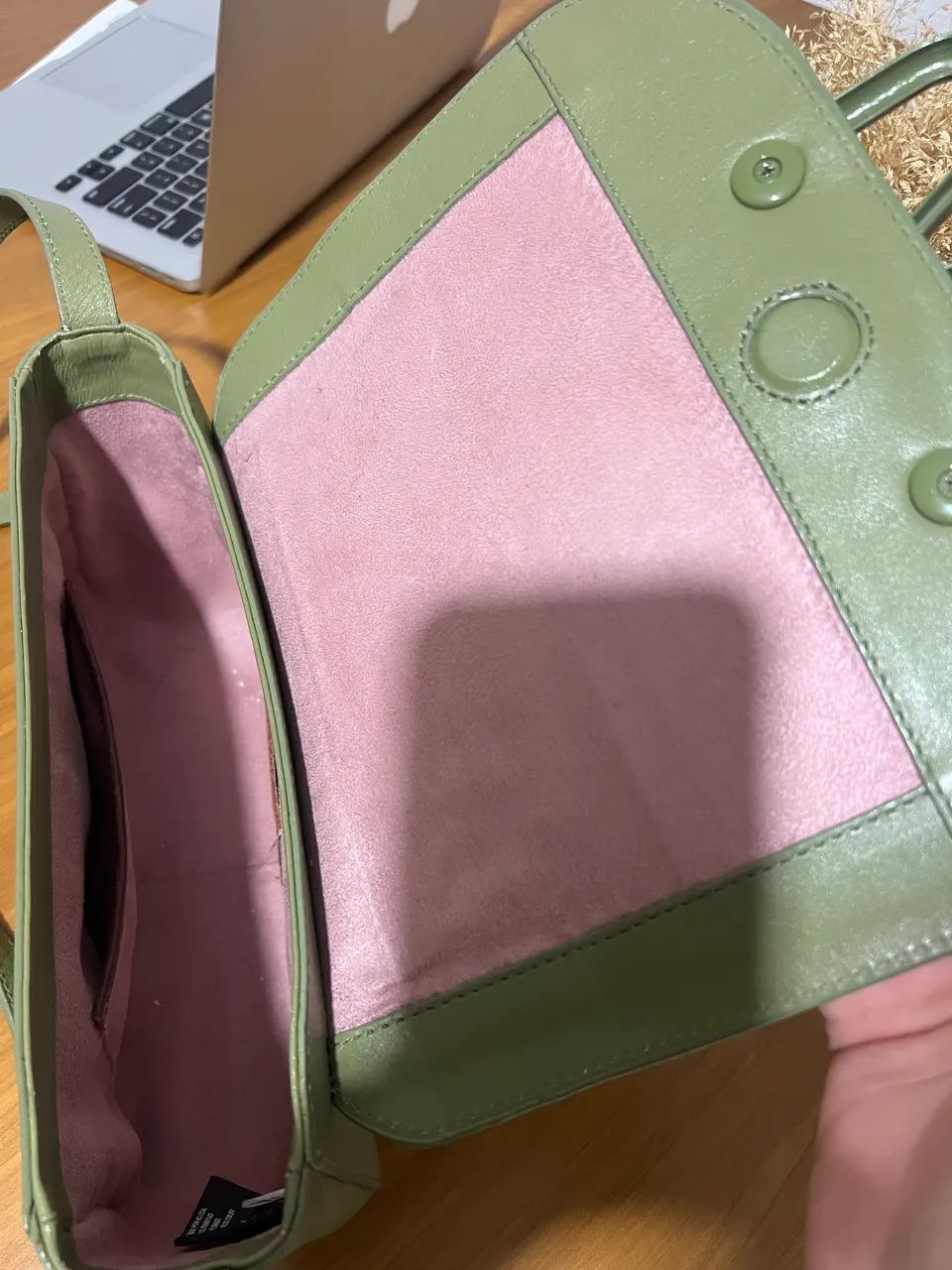 Bolsa em couro legítimo Arezzo - Foto 3