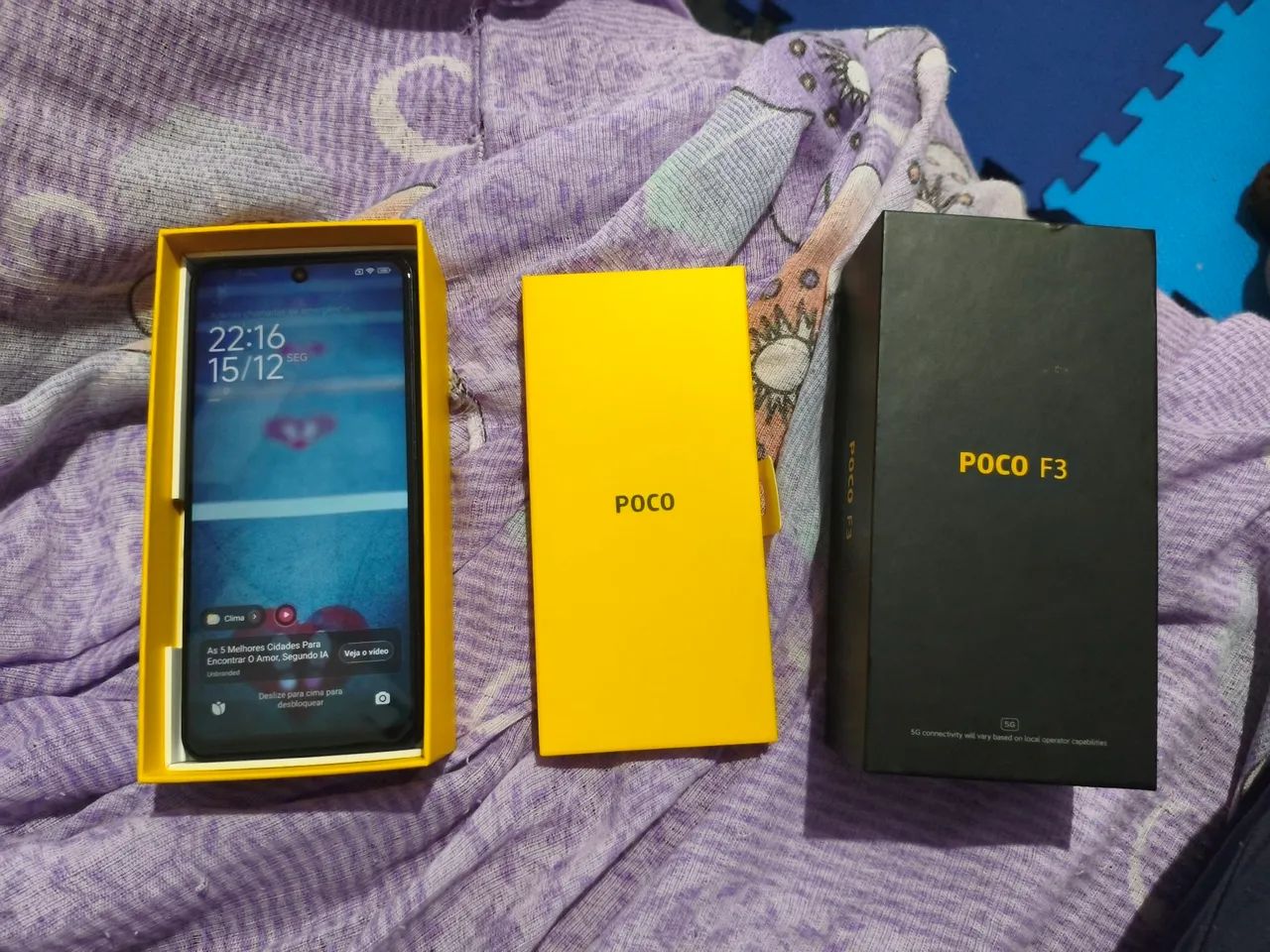 Poco F3 256GB - Celulares e Smartphones - Neves (Neves), São