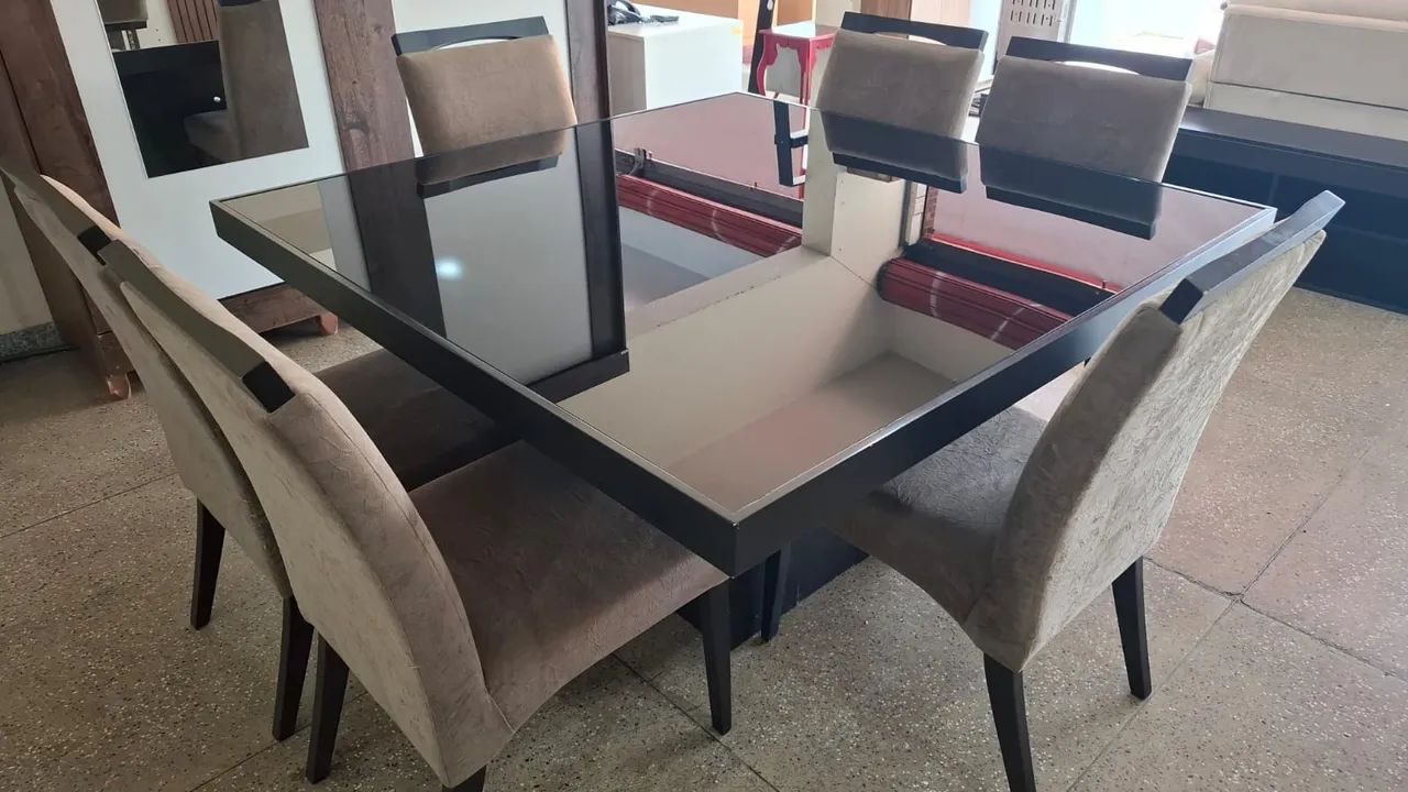Mesa de jantar 6 cadeiras  - Foto 2