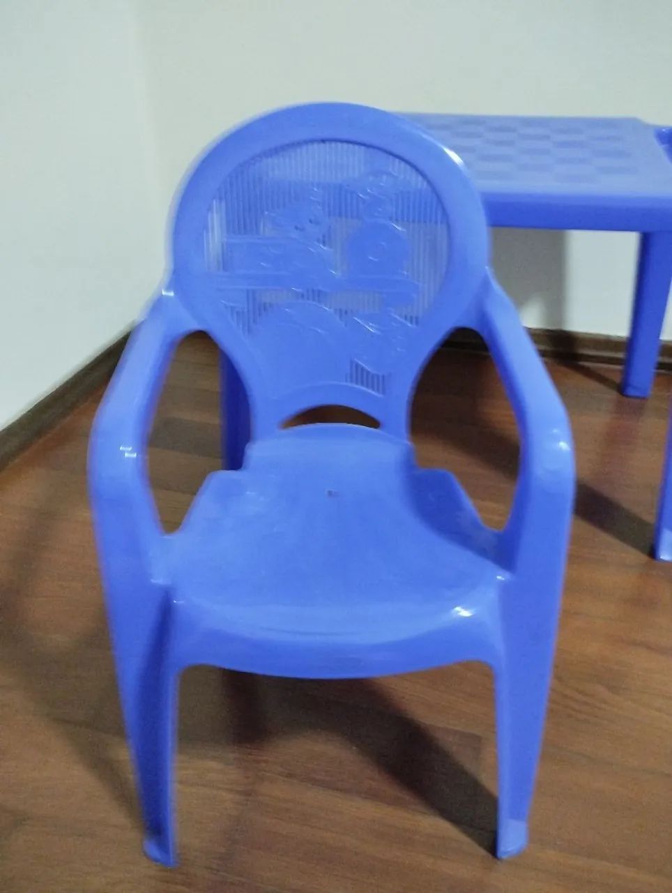 Mesinha + cadeira azul - Tramontina  - Foto 2