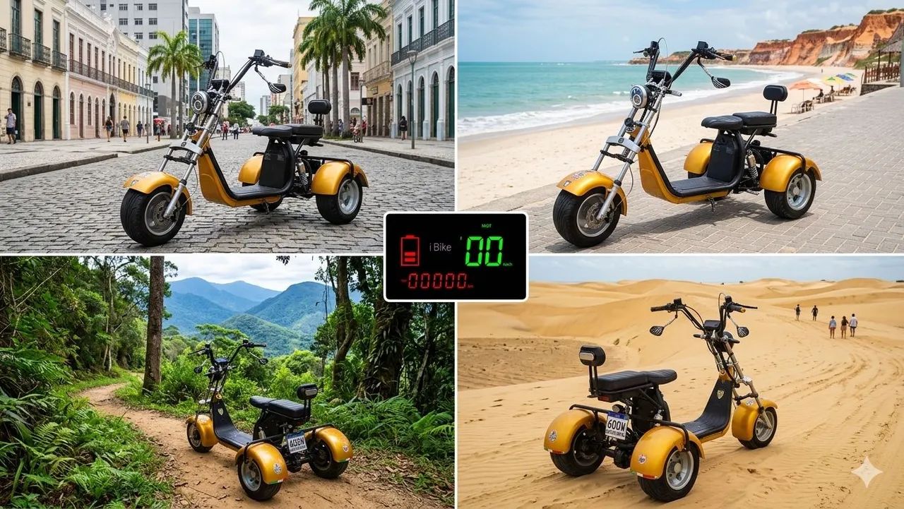 Triciclo elétrico Chopper