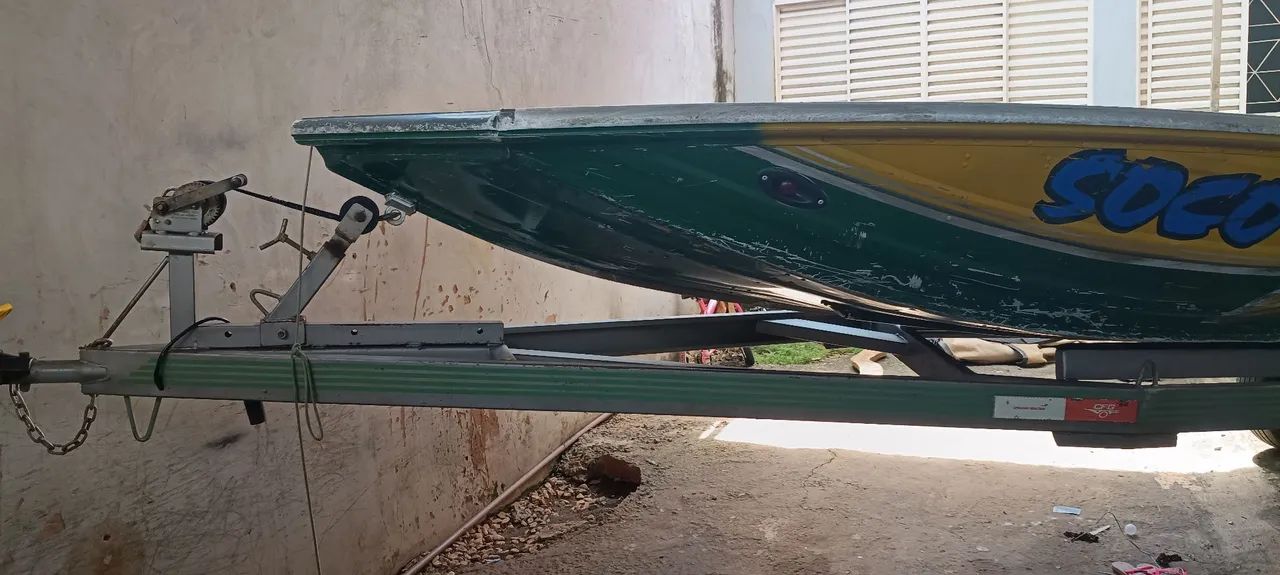 Barco motor e carreta  - Foto 2