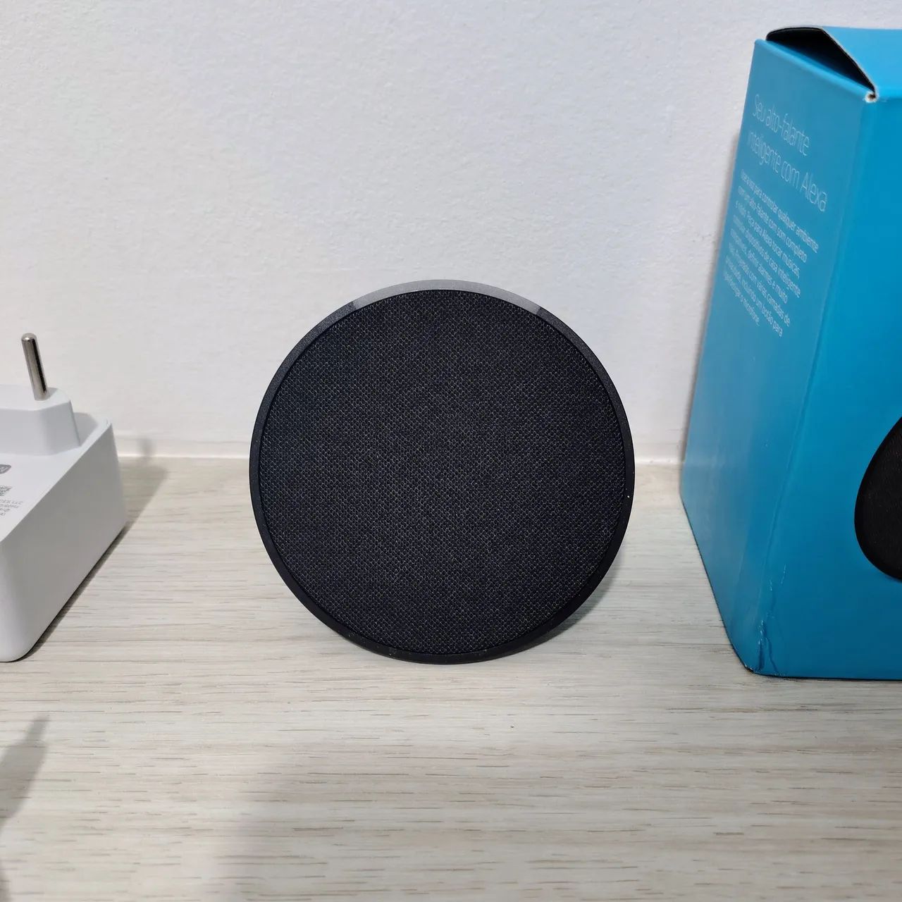 Amazon Echo Pop (1ª Geração) Preta - Completa na Caixa Original - Foto 3