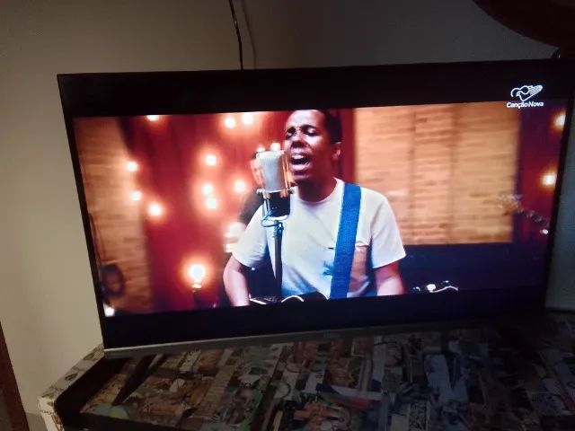 Vendo tv 32 polegadas samart ou troco em celular  - Foto 2