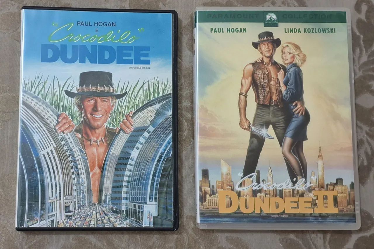 DVDs Crocodilo Dundee 1 e 2 Original Legendado - Foto 5