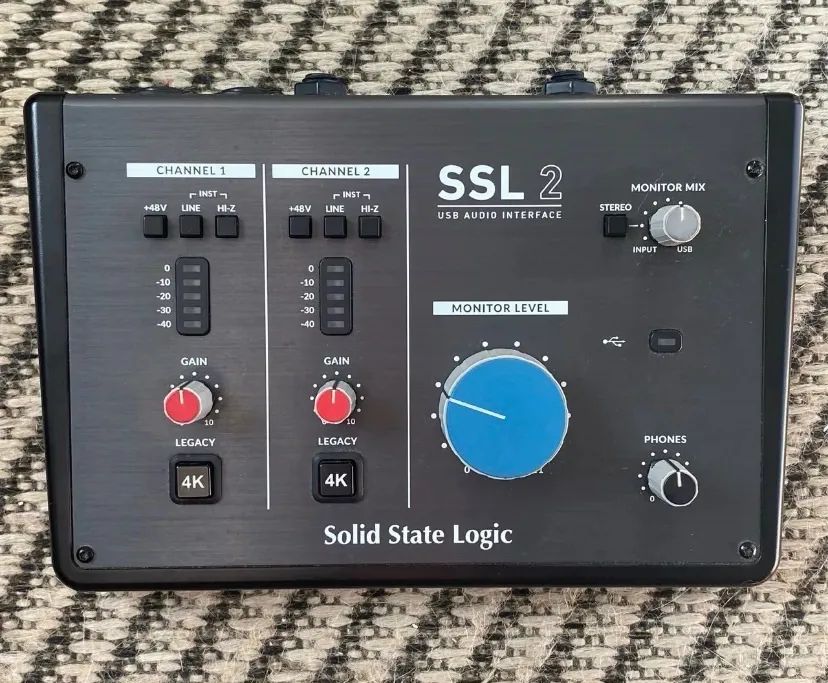 Interface de áudio SSL 2