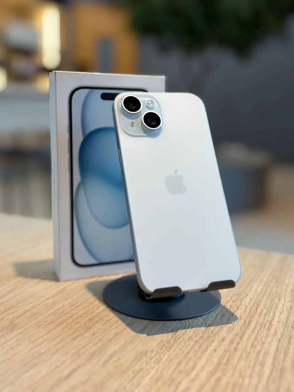iPhone 15 128GB Azul - Seminovo - Celulares e Smartphones - Jardim