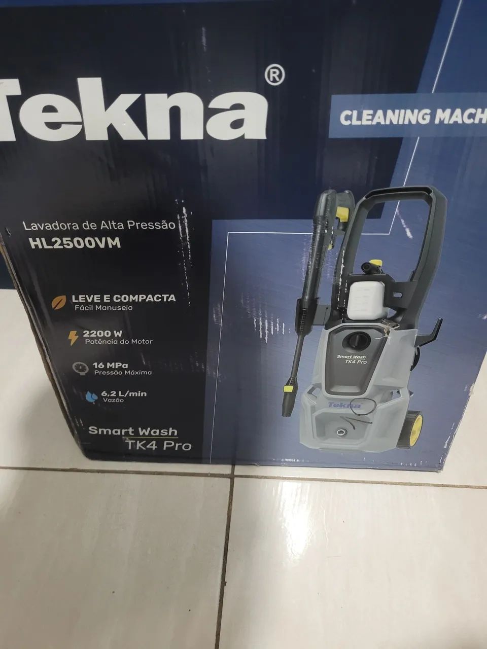 Lavadora de Alta Pressão Tekna TK4 Pro -HL2500 - Nova