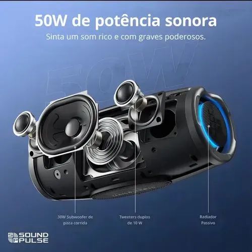 Caixa de som Bluetooth Tronsmart Mirtune S100  - Foto 3