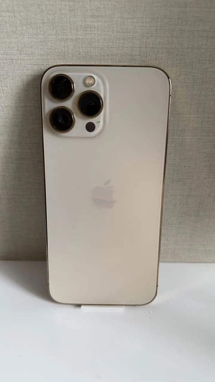 iPhone 13 Pro Max 128Gb Dourado - Foto 2