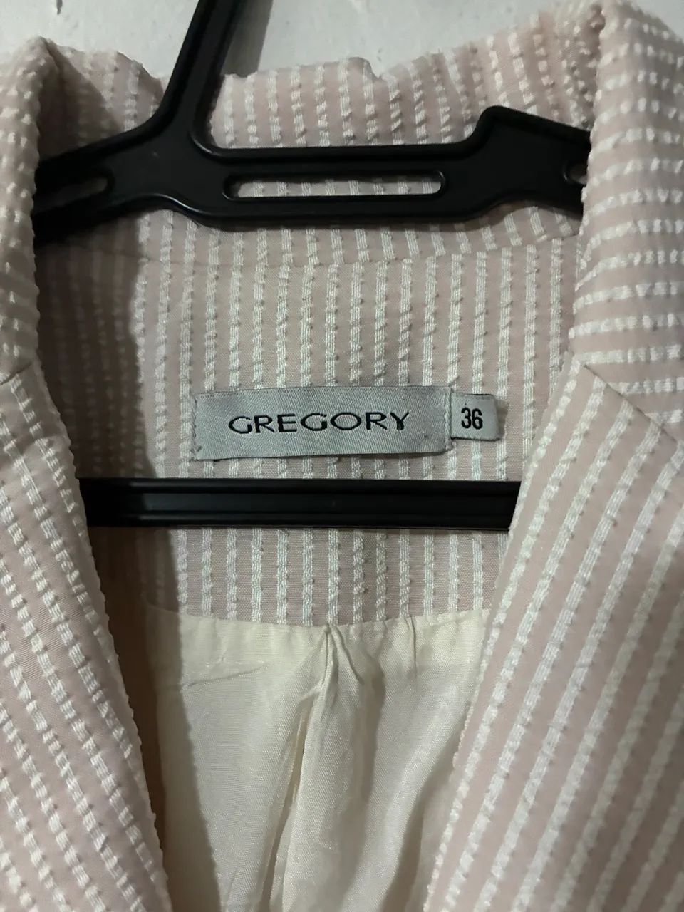 Casaco Gregory feminino bege, tam 36 - Foto 2