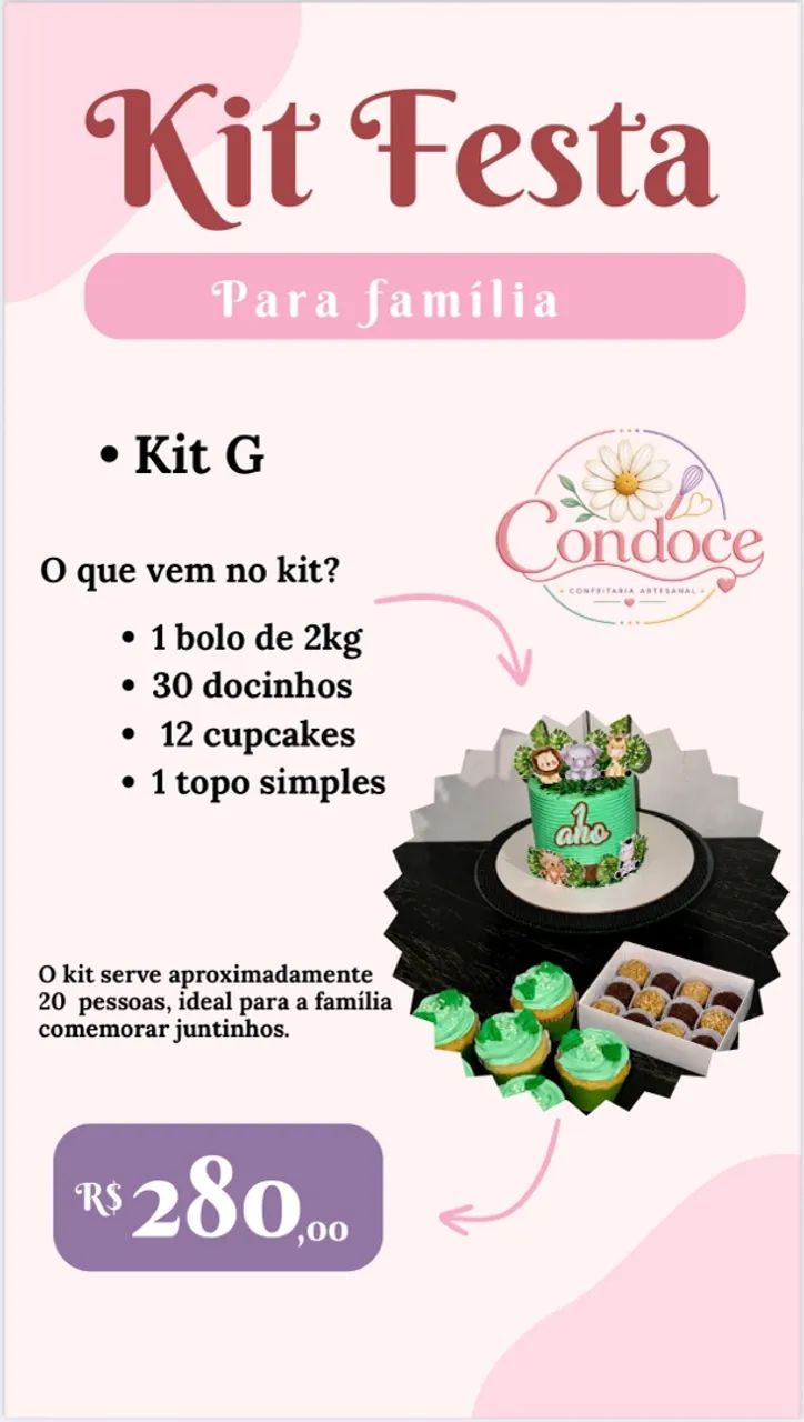 KITS FESTA - CONDOCE CONFEITARIA - Foto 3