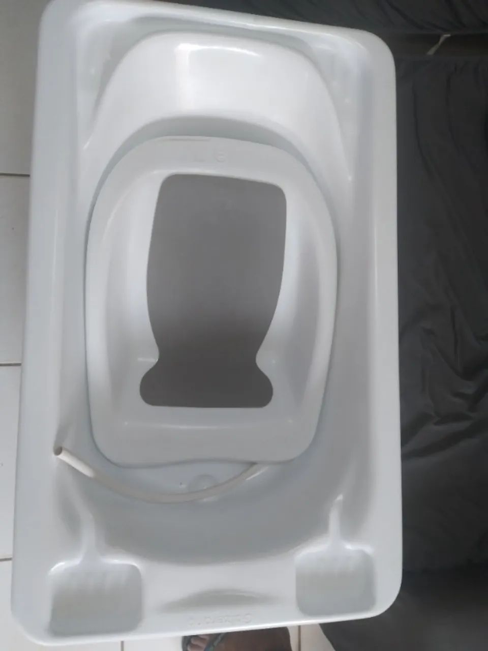 Bacia Para Bebê Galzerano com Suporte e Proteção Interna