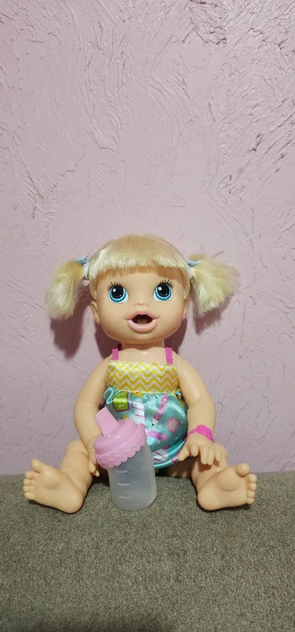 Boneca baby alive hora de comer 