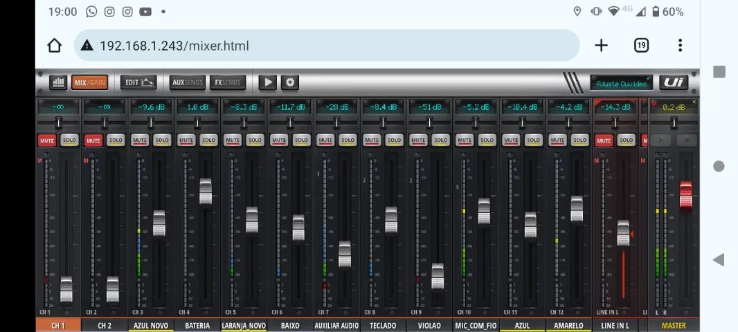Mesa Digital Soundcraft Ui16 - Foto 4
