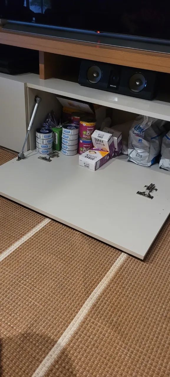 Rack para TV até 70 Polegadas 3 Portas Logan Yescasa - Foto 4