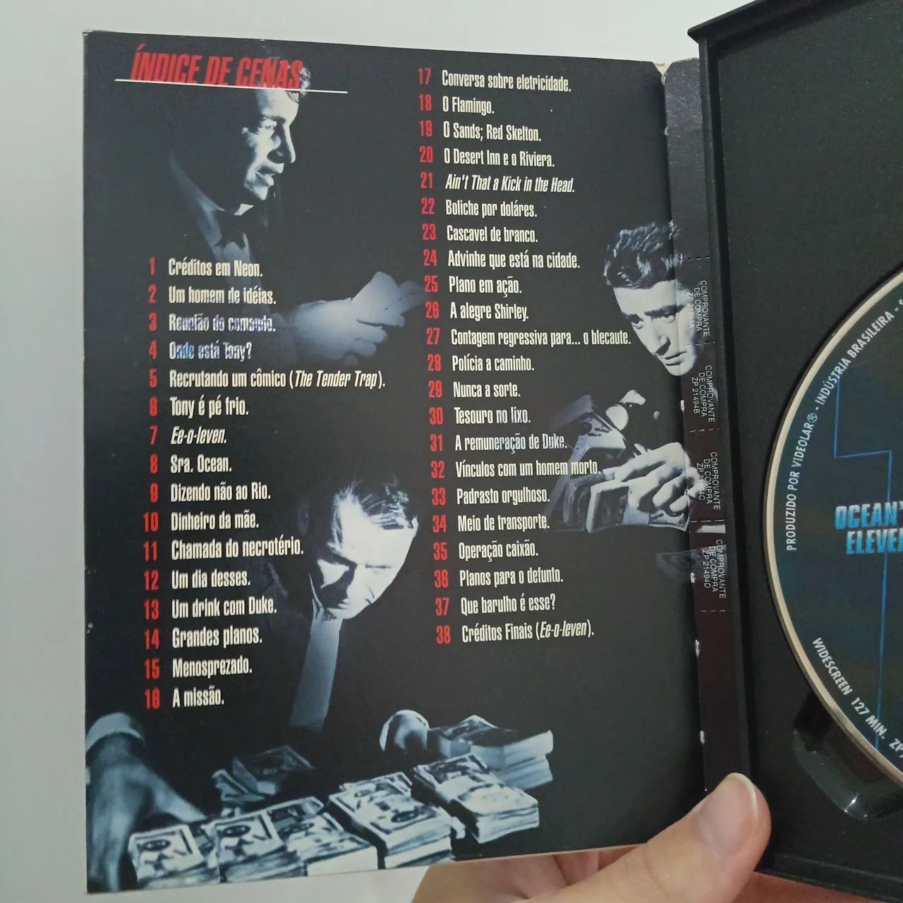Onze Homens e um Segredo DVD Snapcase Frank Sinatra - Foto 2