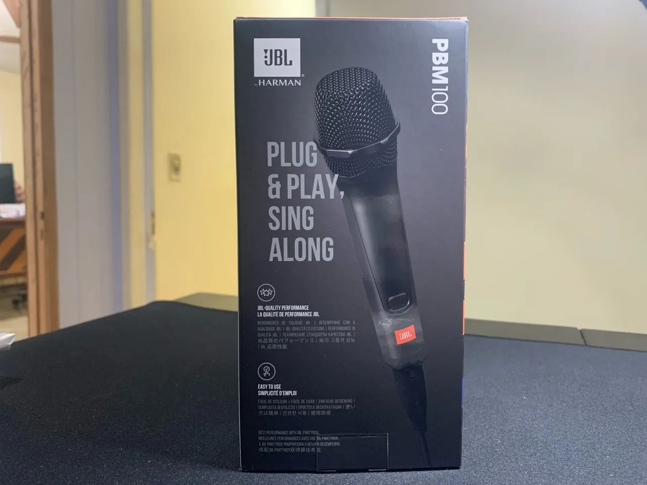Microfone JBL PBM100 com fio  - Foto 4