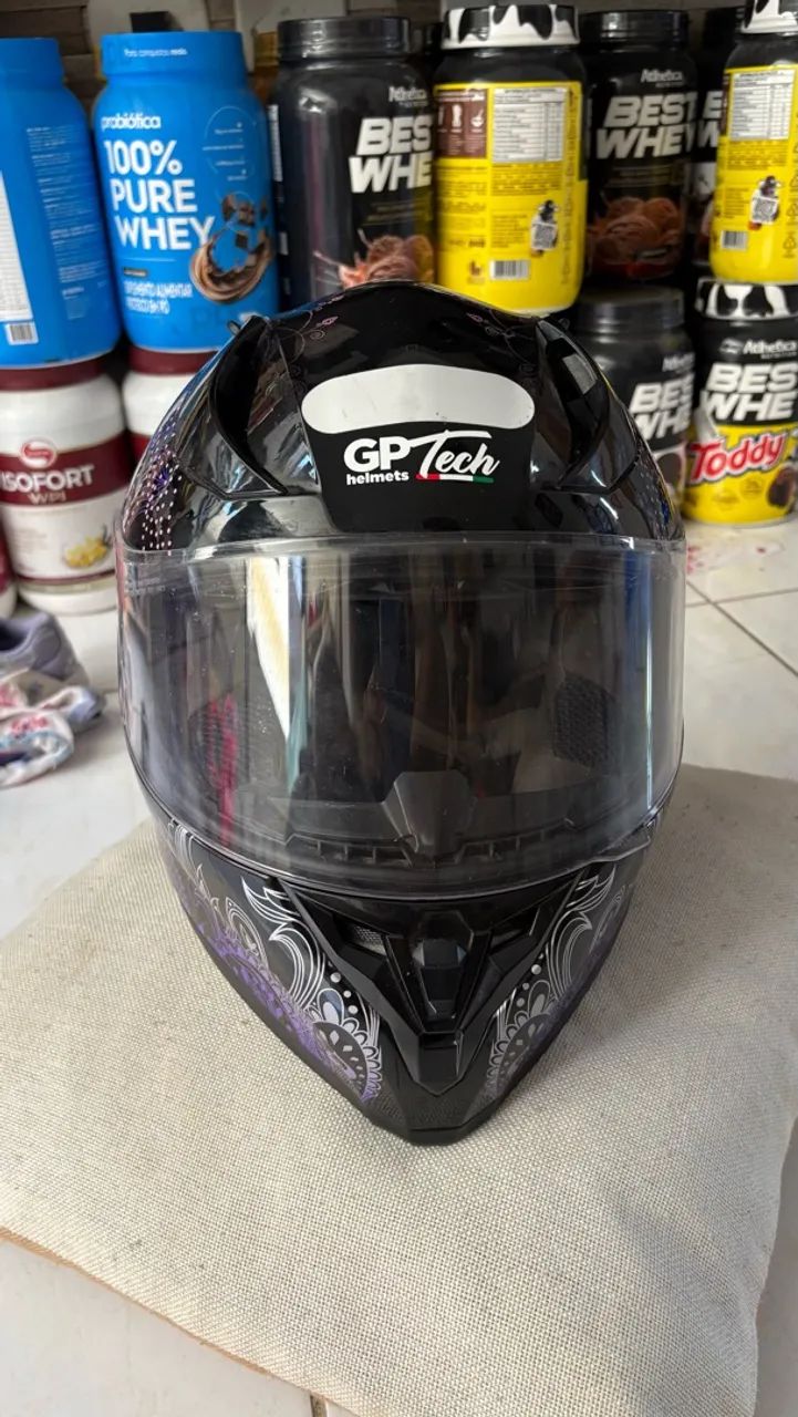 CAPACETE SEMI NOVO GPTECH - Foto 3