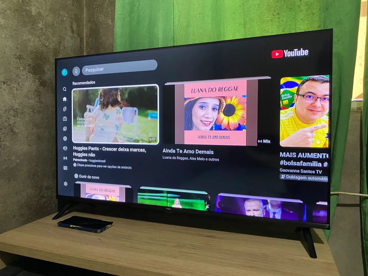Vende-se ou troco uma tv TCL 50 polegadas WhatsApp *24 José  - Foto 2