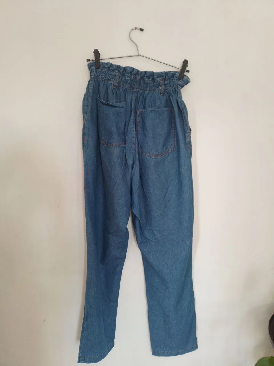 Calça jeans Slouchy azul claro - Foto 5