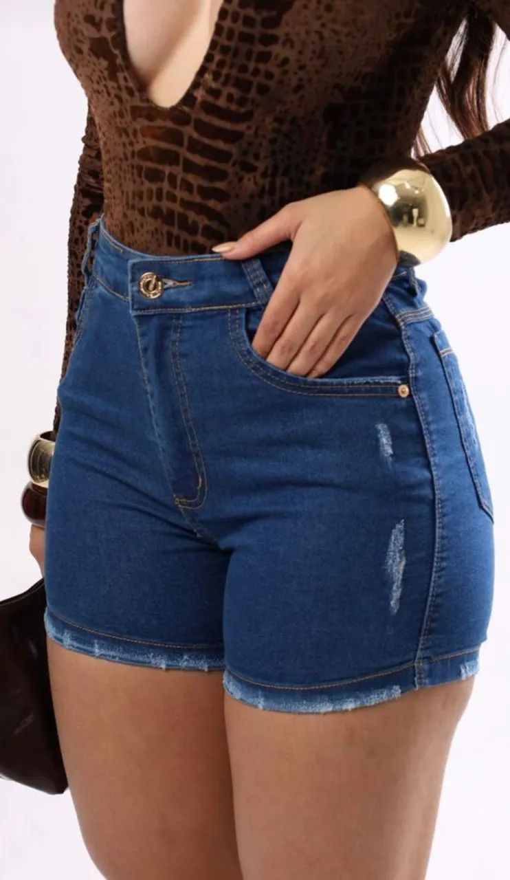 Short Feminino jeans - Foto 3