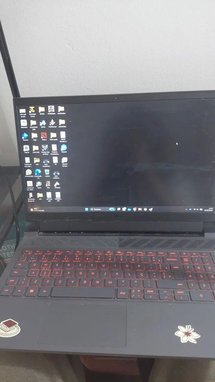 Notebook Dell g15 roxa 3050