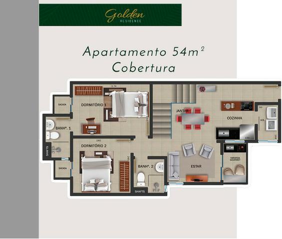 2 dorms 1 suíte apenas *310 mil na Vila Valparaíso Santo André - Foto 3