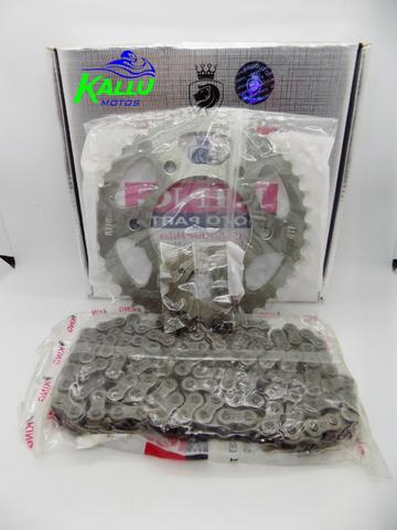 Kit relação nx 400 falcon incol niteroi moto kallu motos - Foto 2