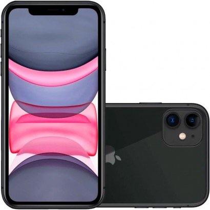 IPhone 11, preto, 128G, novinho!!! Acompanha capa e película aplicada!