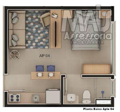 Studio para venda em novo hamburgo, centro, 1 vaga - Foto 6