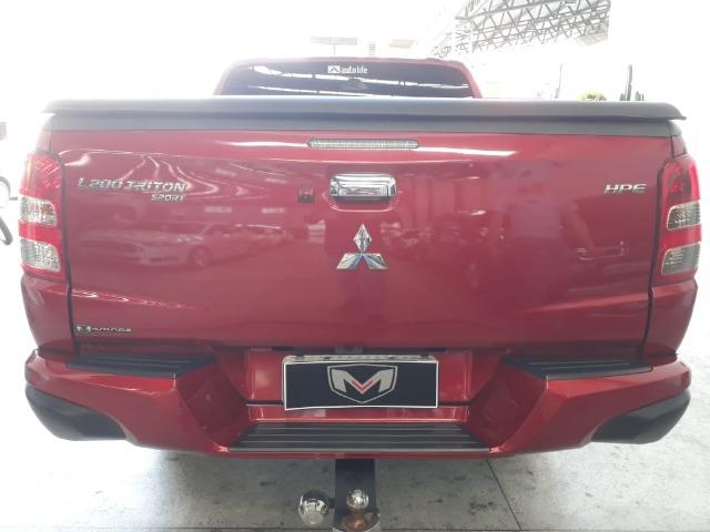 Mitsubish L200 Triton Hpe Sport 2.4 4x4 Cd 16v Tb 2017/2018 Vermelho Blindado - Foto 6