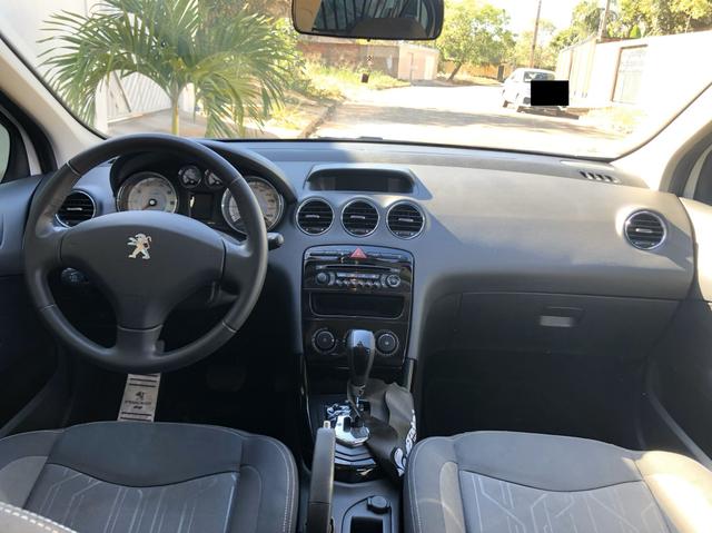 408 THP 1.6 turbo, branco 17/17 ótimo carro - Foto 5