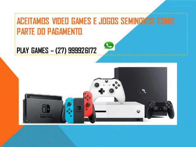 Jogos Novos - Troca Game - Video Games NOVOS e SEMINOVOS com