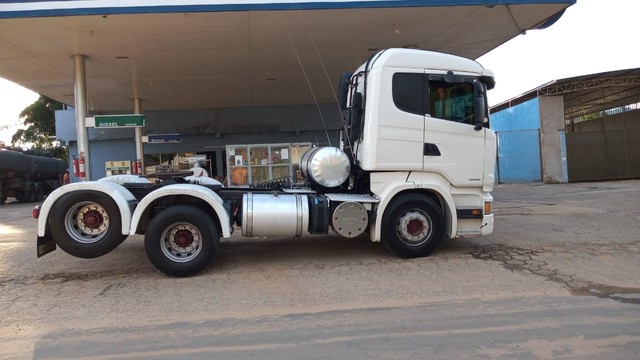 SCANIA R440 2014   TANQUE RESERVA, FREIOS RETARDER  