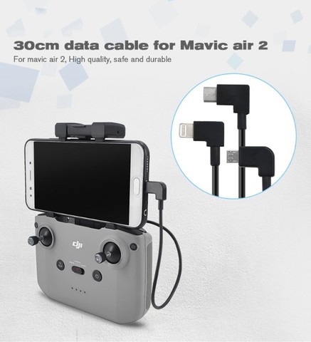 Cabo De Dados Mavic Mini 2 Controle Micro Usb Android Otg Dji Mavic Air 2  COD-CP555 