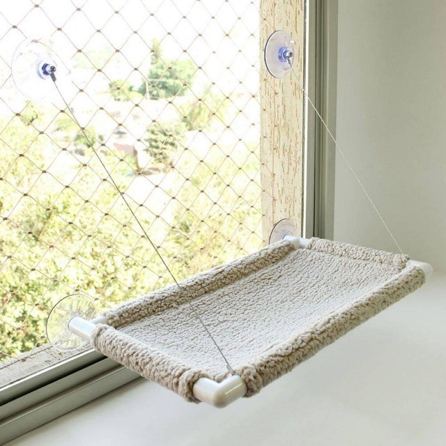 Cama Suspensa de Janela Caminha Para Gatos - Foto 5