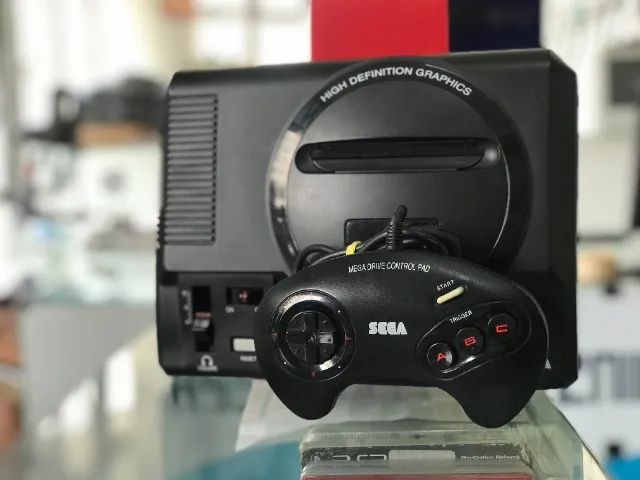 Video Game Retrô 167 Jogos Mega Drive Sega 16 Bits 2 Controles